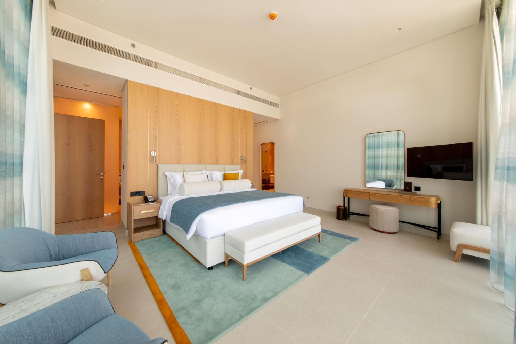 Ajman Hotel & Villas By Blazon Hotels Εξωτερικό φωτογραφία A bedroom at the hotel